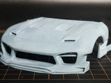 1/24 rc drift car PISTINZERO RX7 FD 3d printed retrofit parts for tamiya
