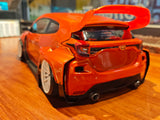 88Drift 1/10 Rc Drift Car GR Pandem Transparent Shell Wheelbase 257mm