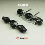 Scaleclub 1/14 Tamiya RC Tractor Lock Difference Broken Transmission Power Planetary Gear  Axle 8X8 6X6 4X4