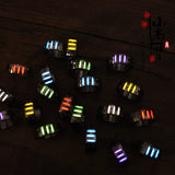 Colored Titanium Tritium Tube Ring Self-luminous for 25 Years