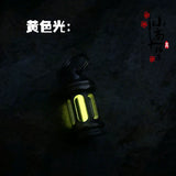 Titanium Alloy Tritium Tube Lamp Keychain 3x22.5mm