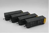 CMR Train Model 1/87 HO Scale C80B Coal Transport Cargo 4 Sets Set
