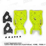 KKPIT K1 SCE/TTE/LBE KBT Rc Car Front Swing Arm Carbon Fiber Reinforced 11100K-Y