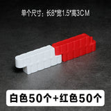 1/24 Rc Drift Car Track Plastic Splicing Guardrail 100pcs