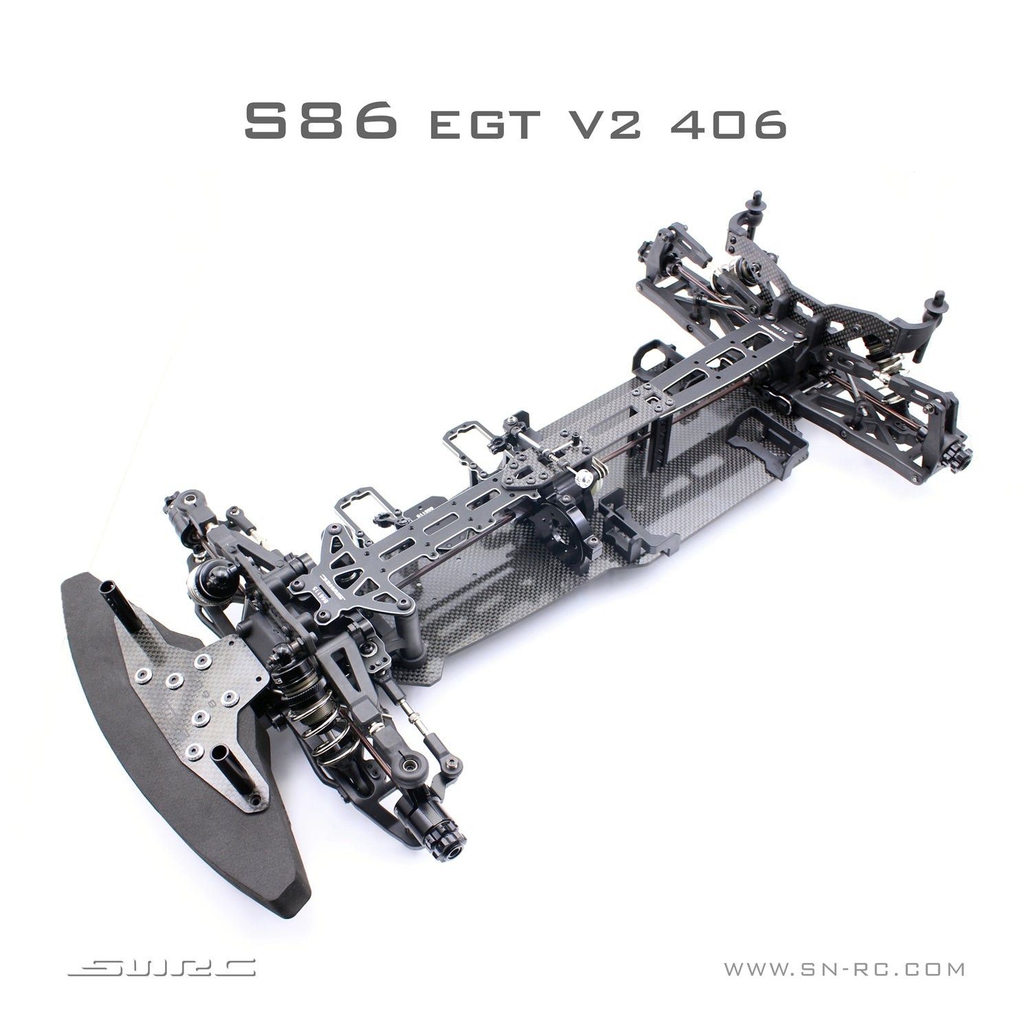 SNRC S86EGT V2 330 360 406 1/8 Rc Car Frame KIT – VAJJEXRC SNRC S86EGT V2 330 360 406 1/8 Rc Car Frame KIT – VAJJEXRC