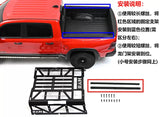 Traction Hobby KM RAM 1500 1/8 4wd Rc Car Op Parts Stainless Steel Black Painting Gantry Expansion Bracket