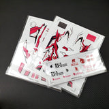 1/10 1/24 Rc Drift Car EVA RX0 86BRZ Sticker Water Transfer Sticker SC1866