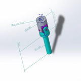 1/84 1/64 Model Modified 2mm Miniature Metal Universal Joint