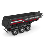 Kabolite K770S-102 1/14 Tamiya 3 Axle Metal Rc Tractor Electric Lifting Dump