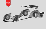 1/24 R33 GTR AERO HELLA Rc Drift Car Shell 3d Print Op  for Tamiya