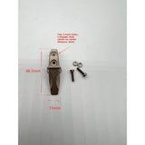 XDRC 1/12 Remote Control Hydraulic Excavator Stainless Steel Digging Bucket Teeth 10pcs