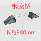 3D Printed Plastic Barricade Collection for SCX30 1/30 Rc Climbing Car