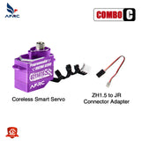 AFRC-D2114TG-S Miniature All-Metal Programmable Servo for 1/24 MINI Z Rc Drift Car