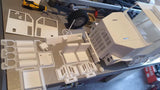 1/10 US M1070 8X8 Tractor 3D Printed Shell 324mm Wheelbase