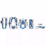 Futaba 10PX 10PXR Sanwa M17 Toyo Tire Controller Transmitter Sticker