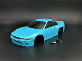 Rhino Racing  1/24 S13 Rc Drift Car Transparent Shell with Lamp Cup