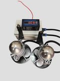 RC Boat Brushless Dual Motor Underwater Propulsion Kit 1200KG Thrust