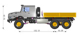 1/35 Zetros 6x6 3d Printing Static Modification RC TRUCK KIT RTR