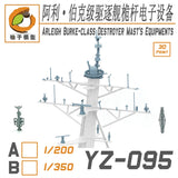 TRUMPETER 62007 1/200 Burke-class Destroyer DDG-54  3D PRINT OP PART YZ081-YZ101