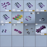 ZERORC RW00SR MR 1/24 RC DRIFT CAR KIT with Op Parts