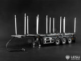 LESU 1/14 LS-A0053 Timber Transport Semi Trailer Three Axles