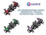 TG Super TT Rc Drift Car Chassis KIT Wheelbase 71-77mm