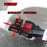 RCRUN 1/10 LC80 Rc Car Housing Fixation  Parts for SCX10 90046 47 90104 TRX4