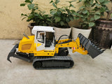 1/12 All-Metal Remote Control Hydraulic Track Loader Forklift Model with Hydraulic Tail Hook RTR