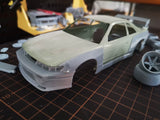 1/24 S13 Pandem V3 Rocket Bunny Rc Drift Car Shell Op for Tamiya