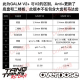 OVERDOSE OD3920 GALM V2 Anti+ 1/10  RWD RC DRIFT CAR FRAME KIT