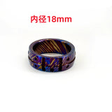 Colored Titanium Tritium Tube Ring Self-luminous for 25 Years