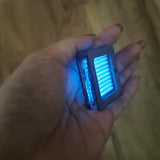 Titanium Alloy Tritium Signal Light Keychain Self-luminous for 25 Years