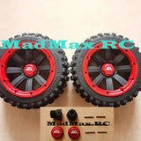 MadMax Wheel Tire Assembly with Combiner for 1/8 trx4 Rc Cars