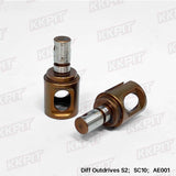 KKPIT AE SC10 RC CAR Steel Differential Cup