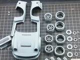 1/24 SINGER DLS 934 911 Rc Drift Car Shell 3d Print Op Part for Tamiya