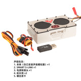 TWOLF M715 1/8 RC Pickup Integrated Metal Housing SENSE Dual-speaker Sound System