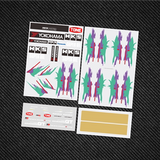 1/10 1/24 RC DRIFT CAR HKS Supra Shell Sticker SC1322