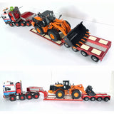 Tamiya 1/14 Rc Tractor All Metal Removable Transport Trailer with Wireless Transmission Light Set