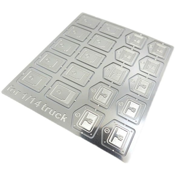 1/14 Tamiya Rc Tractor Toy Model Door Handle Simulation Decoration 203