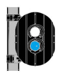 MTC 1/87 HO SCALE Train Model Signal Light