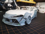 1/24 SUPRA A90 KUHL EVA D1 RC DRIFT CAR OP PART FOR TAMIYA