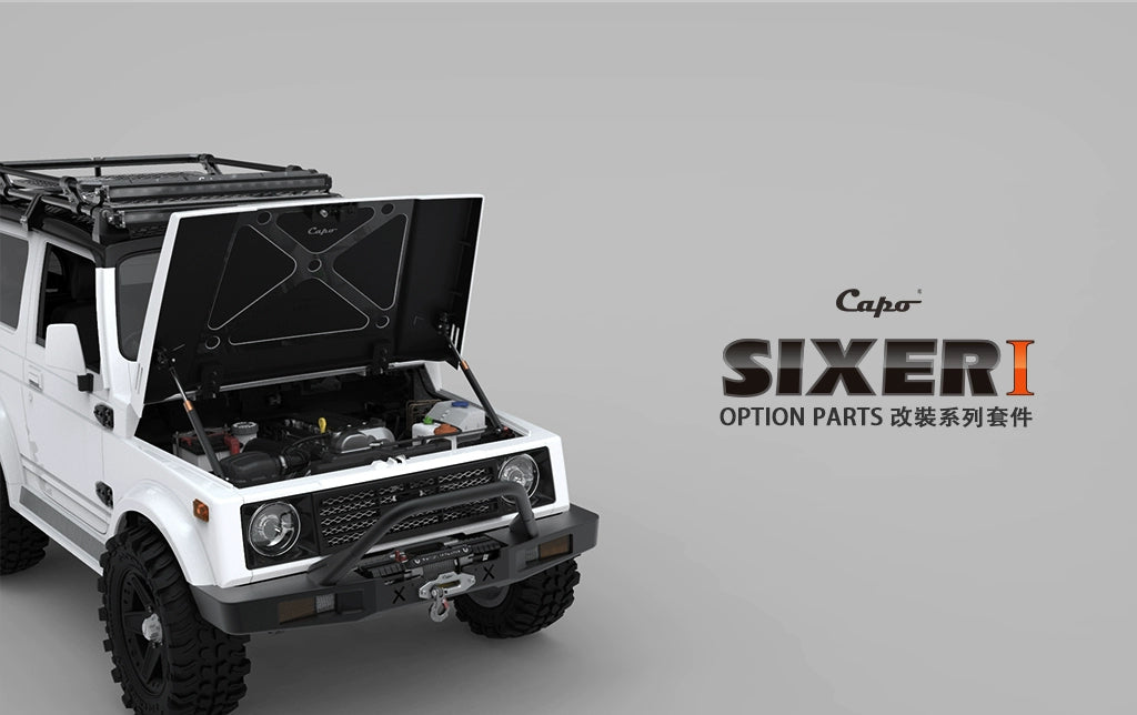 CAPO SIXER1 Samurai Rc Car Engine Compartment 3D Printed Parts – VAJJEXRC