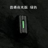 Color Titanium Alloy Tritium Tube Keychain Self-luminous for 25 Years