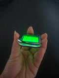 Titanium Alloy Tritium Signal Light Keychain Self-luminous for 25 Years