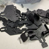 MUSHU TG TT 1/24 Rc Drift Car 3D PRINT GTR32 200SX WHITE Shell Wheelbase 70-73MM