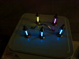 Alloy Bronze Tritium Lamp Keychain Self-luminous for 25 Years