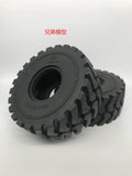 XDRC 1/14 580 Rc Hydraulic Loader Tire with Liner Outer Diameter 142mm