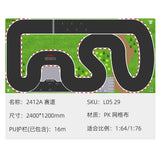 LDARC 1/64 NEZ RC DRIFT CAR RACING TRACK
