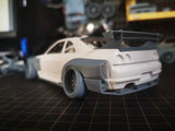 1/24 R33 GTR AERO HELLA Rc Drift Car Shell 3d Print Op  for Tamiya