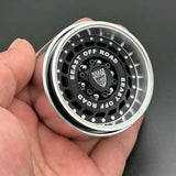 LLRC 1.9 2.2 Inch Metal Wheels FOR CROSSRC SCX10 TRX4 1/10 RC CAR 4PCS